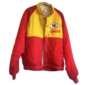 Vintage Kansas City Chiefs puffer jacket